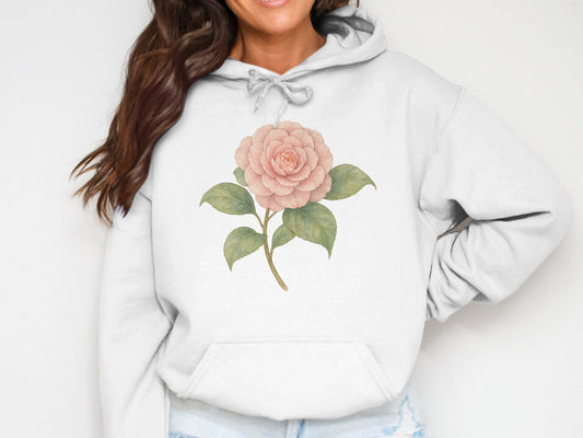 Beautiful Floral Design Printed Hoodie product