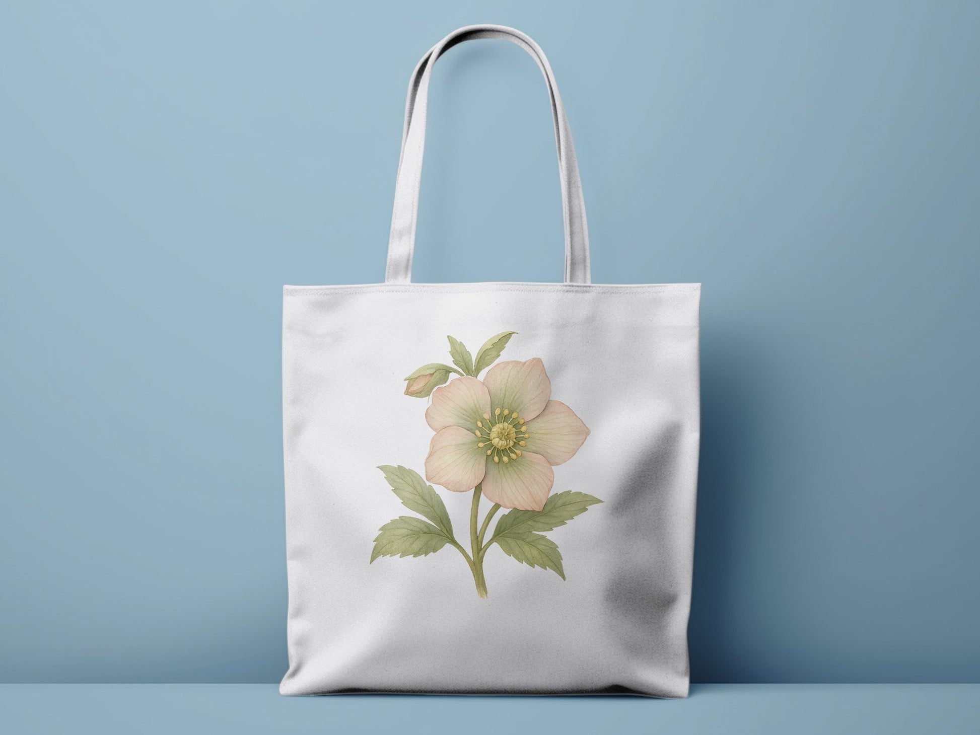 Stylish Floral Print Eco-Friendly Tote Bag product type