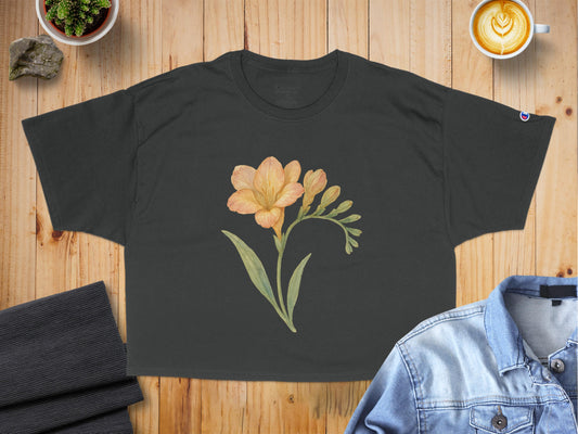 Beautiful Floral Design Printed on Trendy T-Shirt product