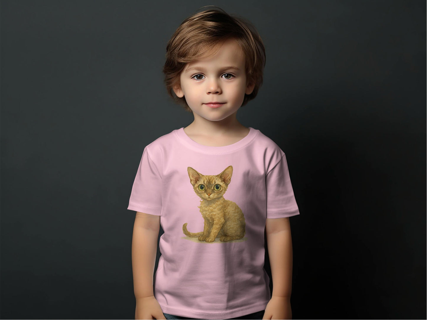 Adorable Kitten Graphic Tee T-Shirt for Kids product type