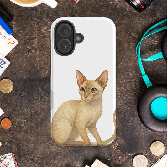 Cute Cat Artwork Decorative Phone Case product type