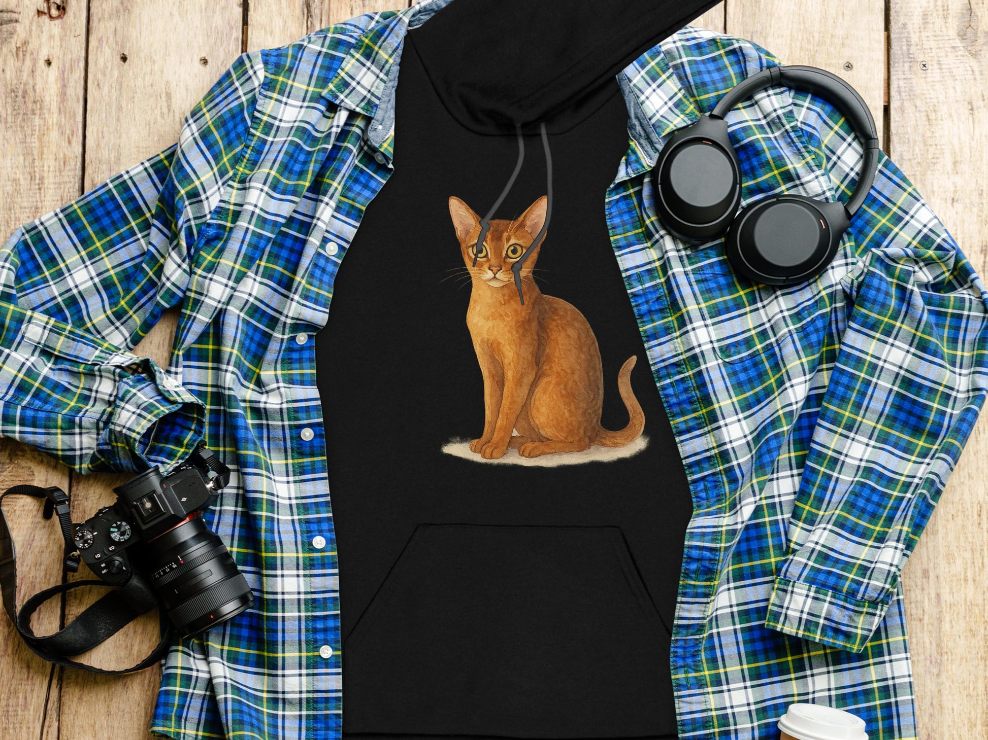 Stunning Realistic Cat Hoodie Perfect for Pet Lovers product