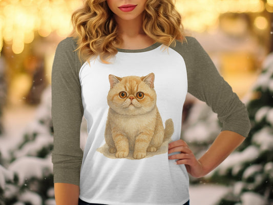 Cute Cartoon Cat Print Long Sleeve Shirt product type