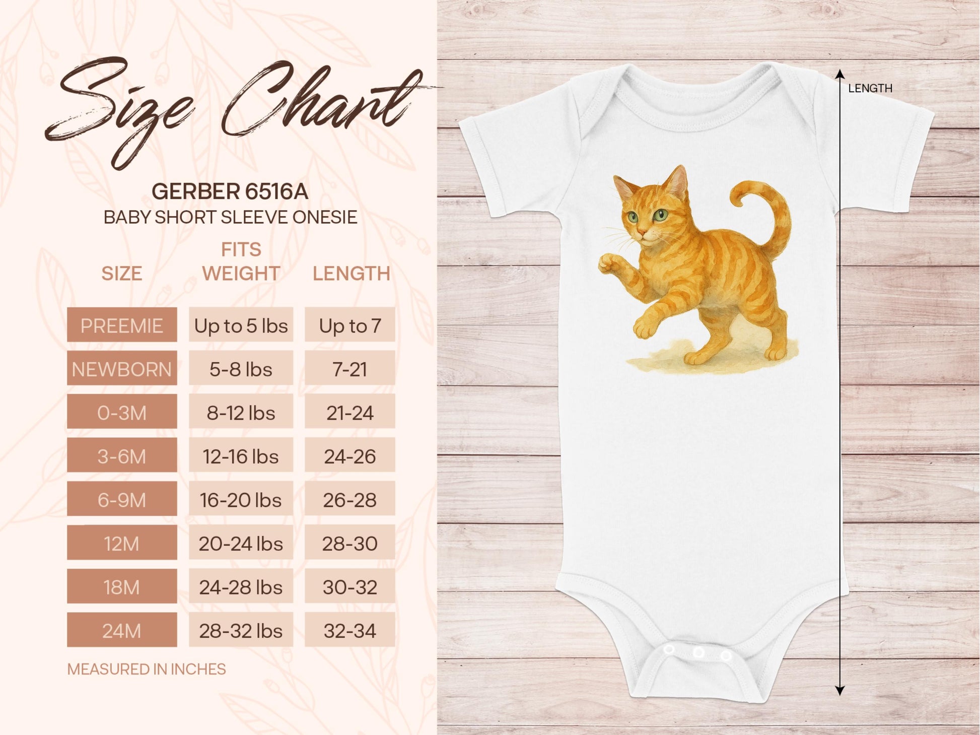 Cute Baby Cat Design Short Sleeve Onesie product type