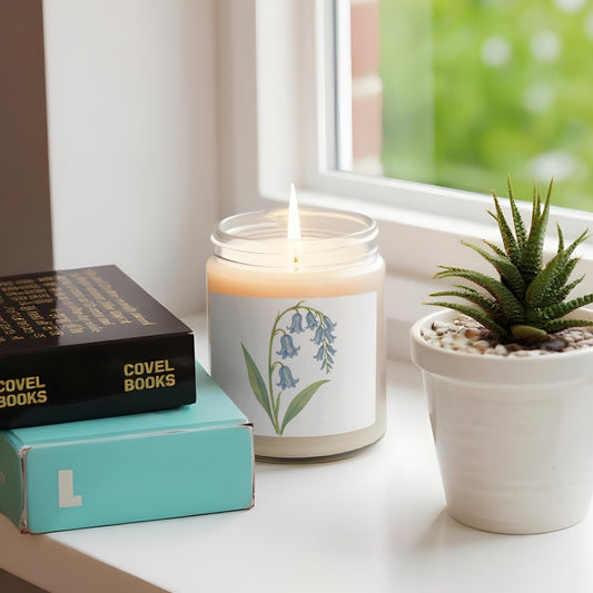 Scented Candle with Floral Design Candle product