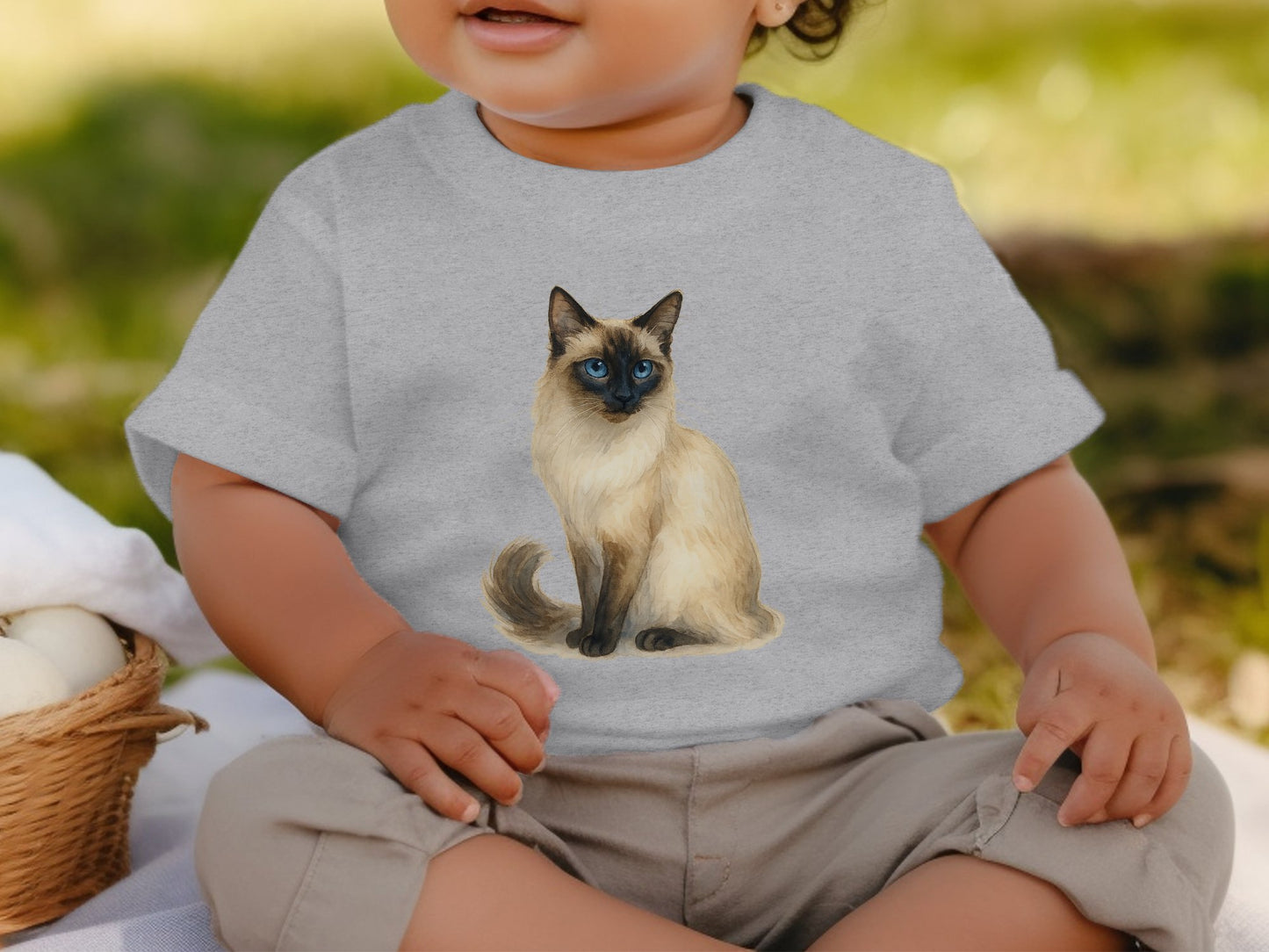 Adorable Kitten Print Toddler T Shirt Cute Baby Product