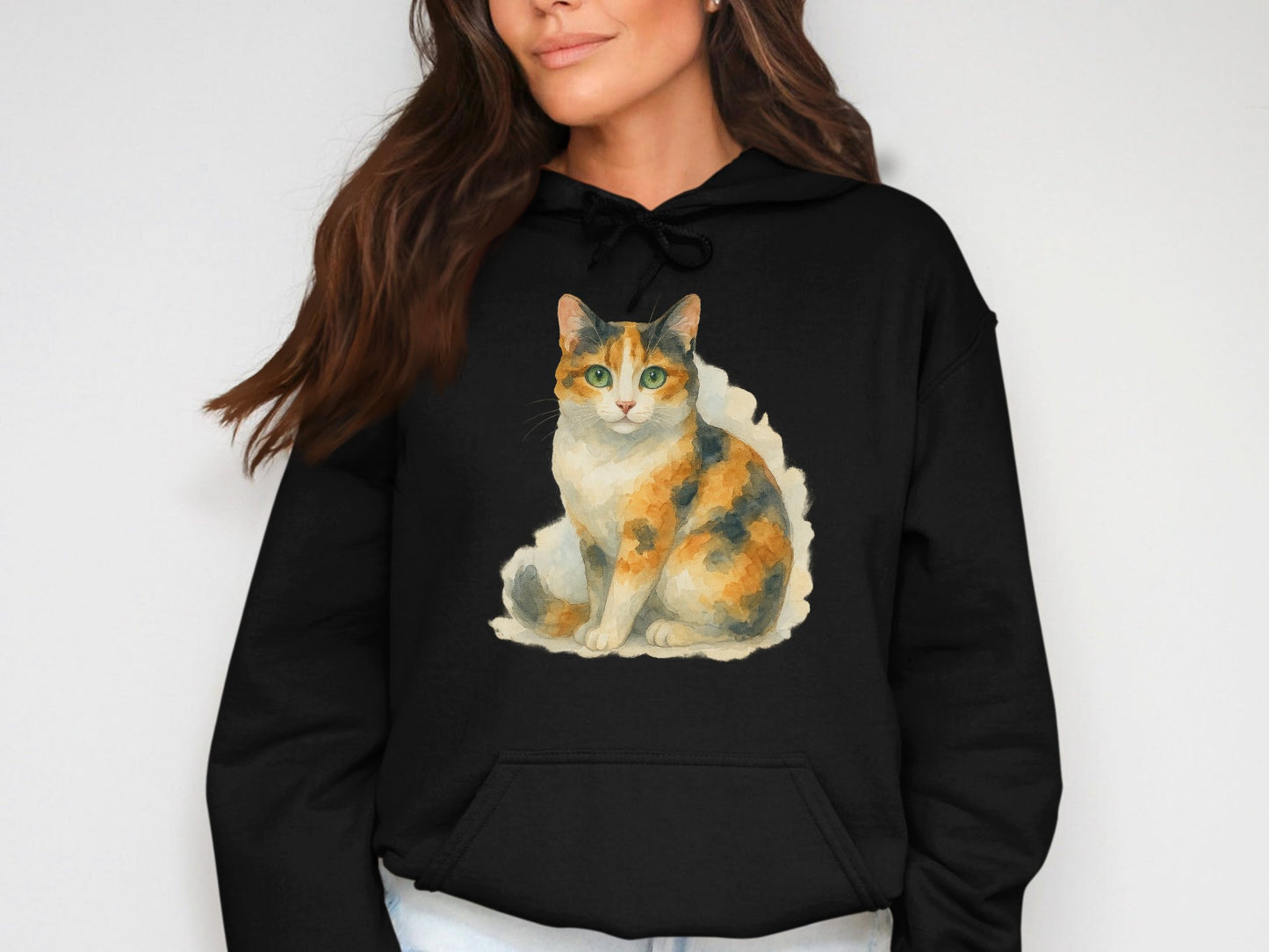 Colorful Cat Design Women's Hoodie product