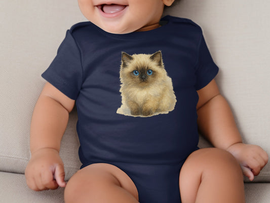 Adorable Kitten Graphic Infant Baby Bodysuit product type