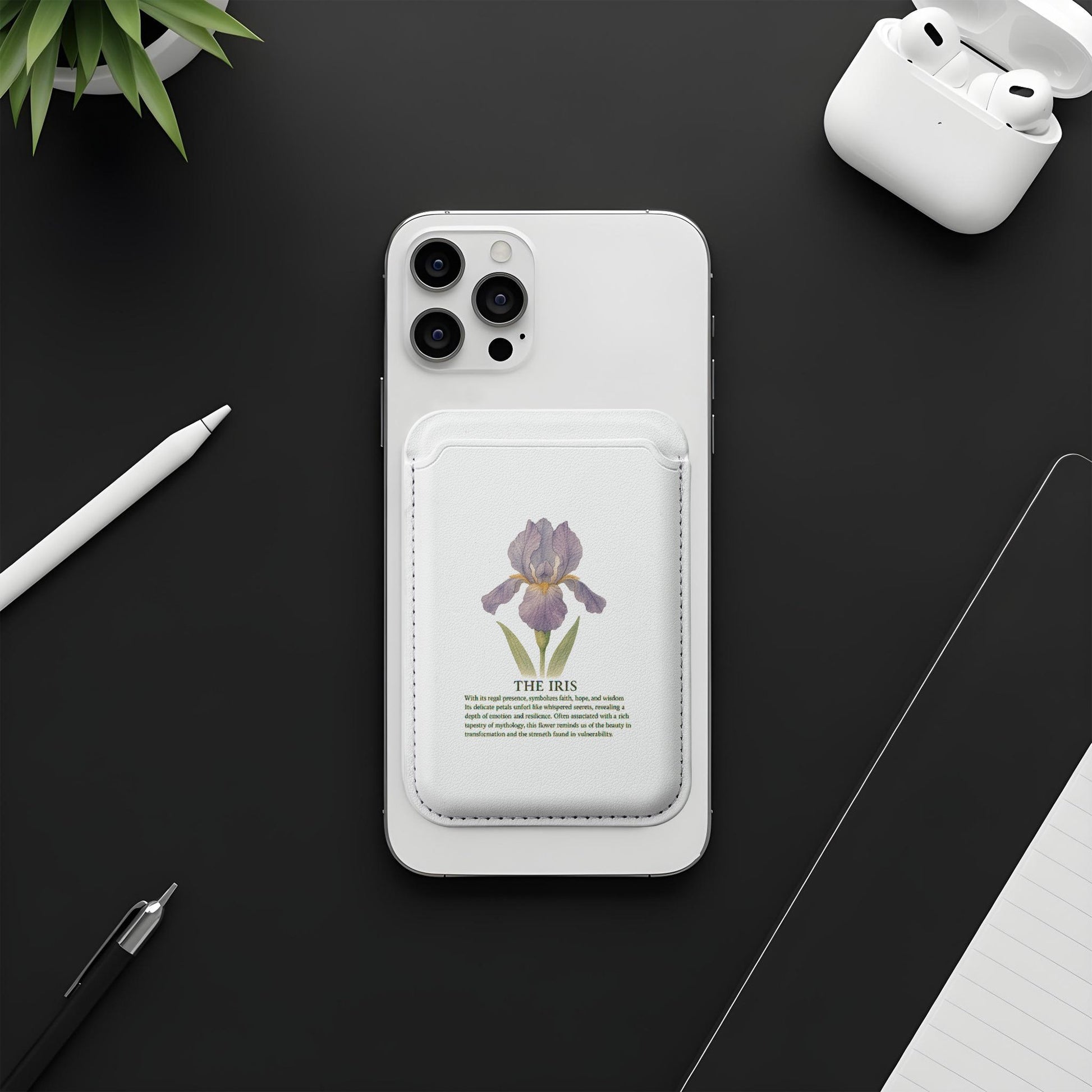 Beautiful Floral Wallet for Mobile Phone Case Accessory Product