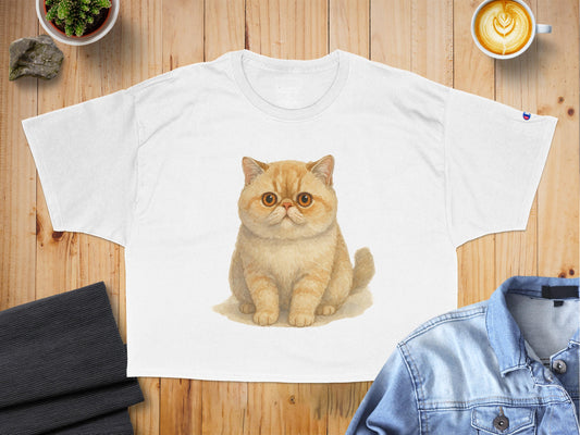Cute Cat Graphic T-Shirt Short Sleeve Tee product