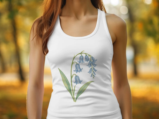 Bluebell Floral Design Women's Tank Top product