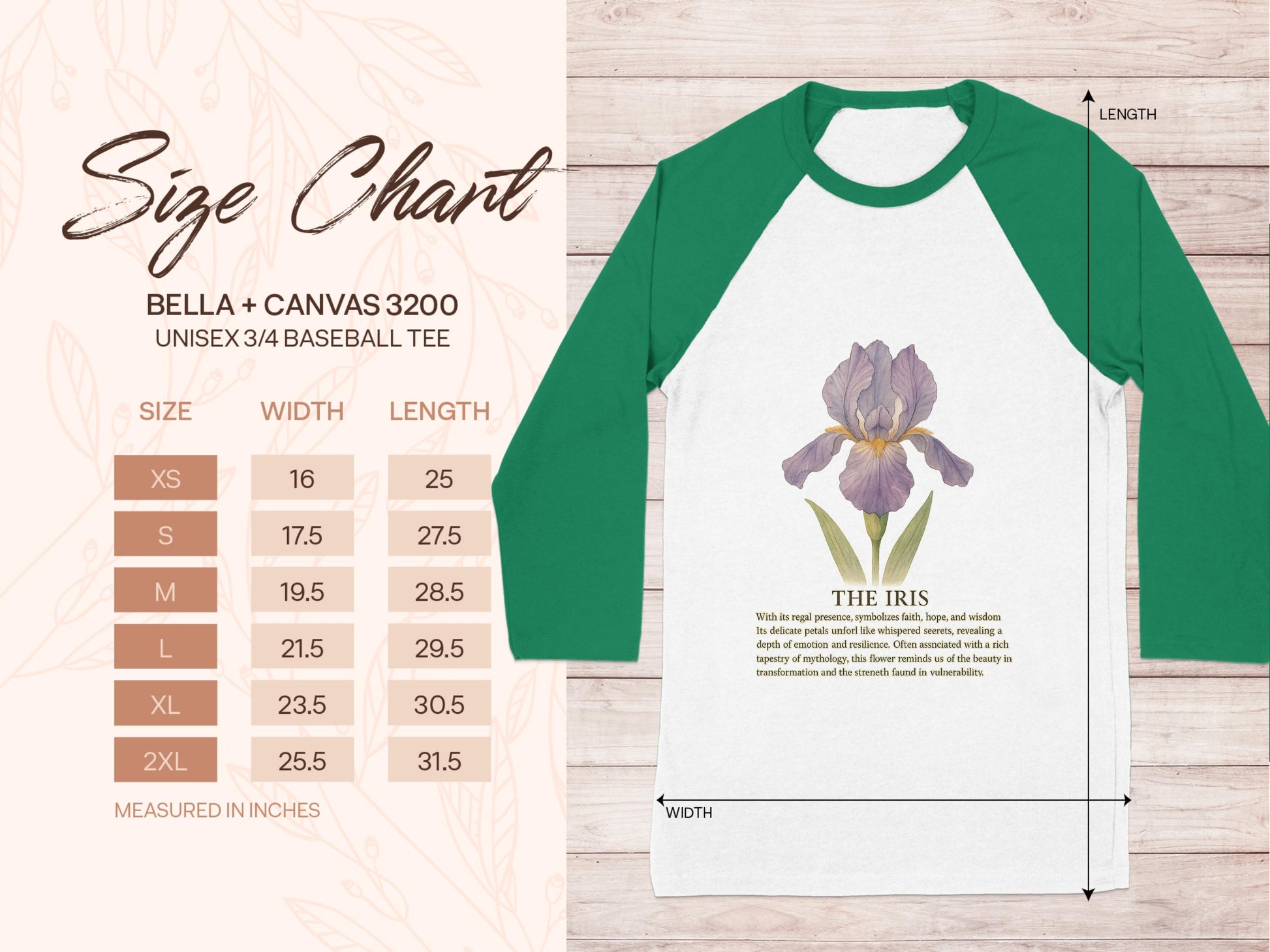 Stylish Green Sleeved Unisex 3/4 Baseball Tee product