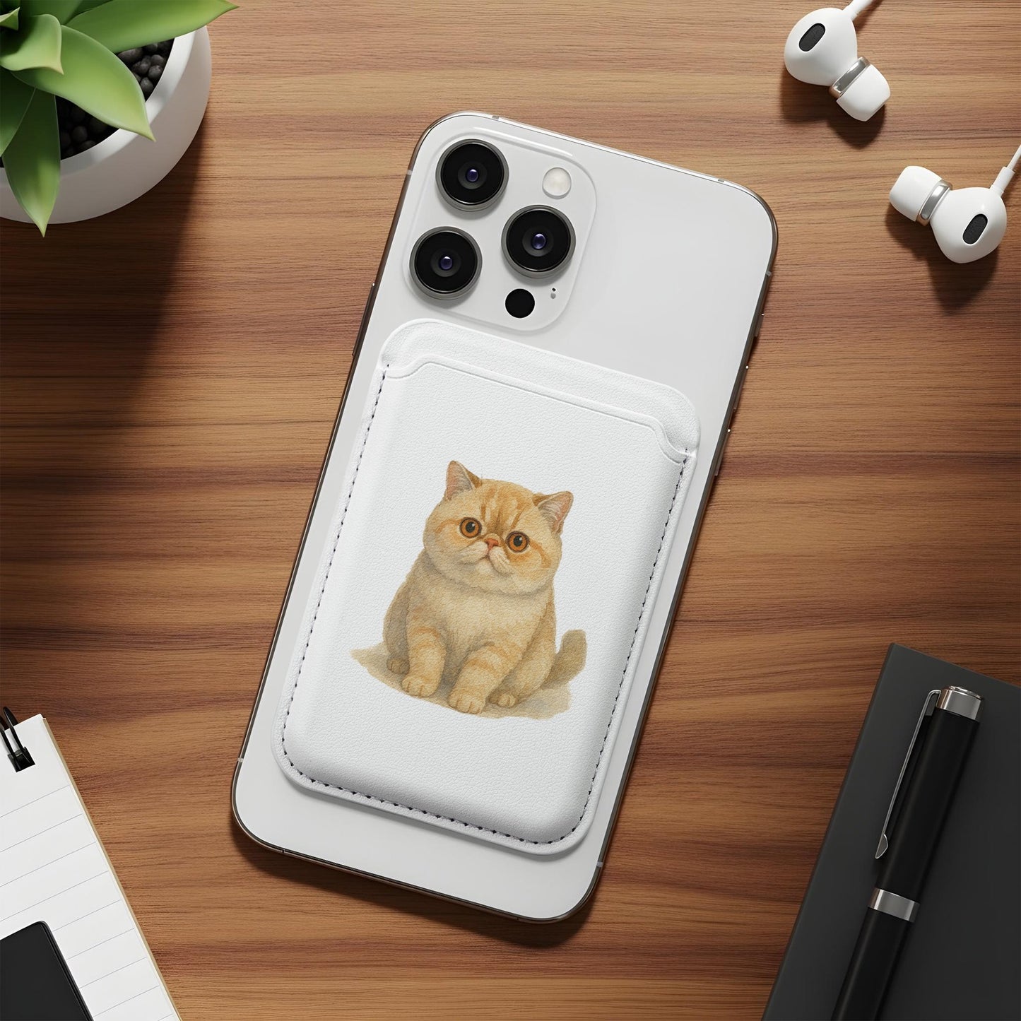 Cute Cat Design Pocket Attachment Phone Case product