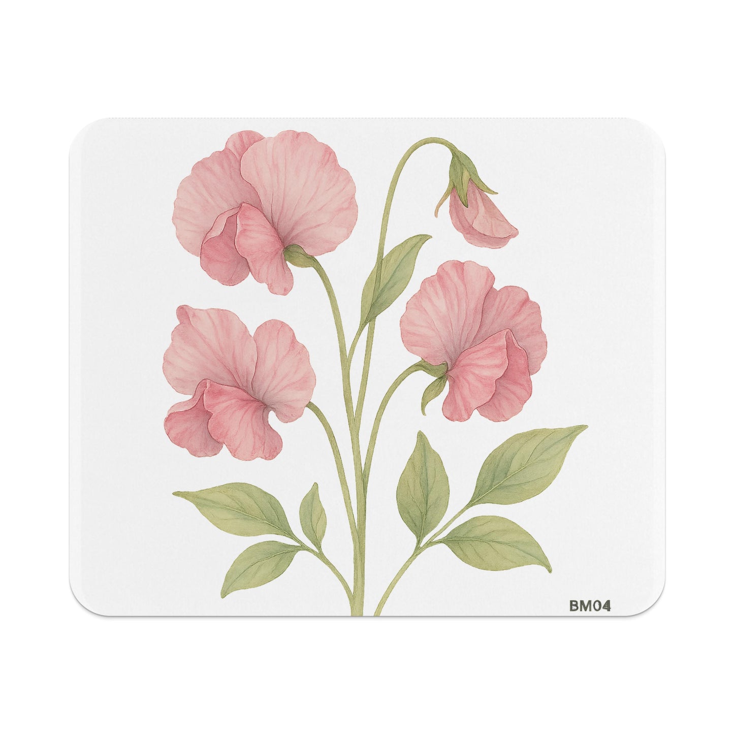 Beautiful Floral Artwork Mouse Pad product type