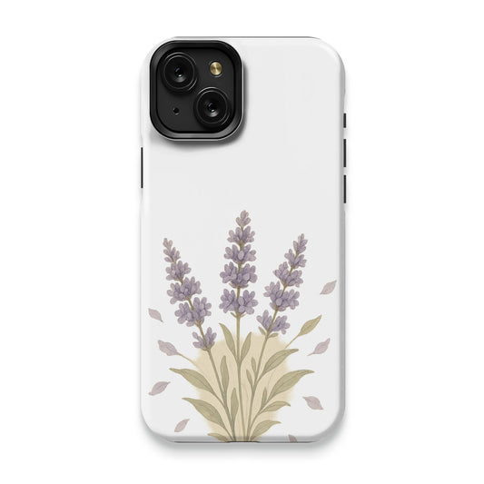 Lavender Floral Design Phone Case product type