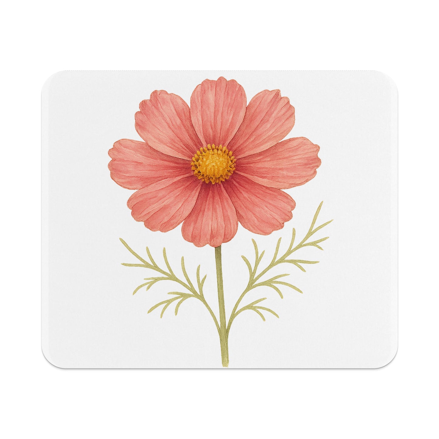 Beautiful Red Flower with Stem Elegant Product