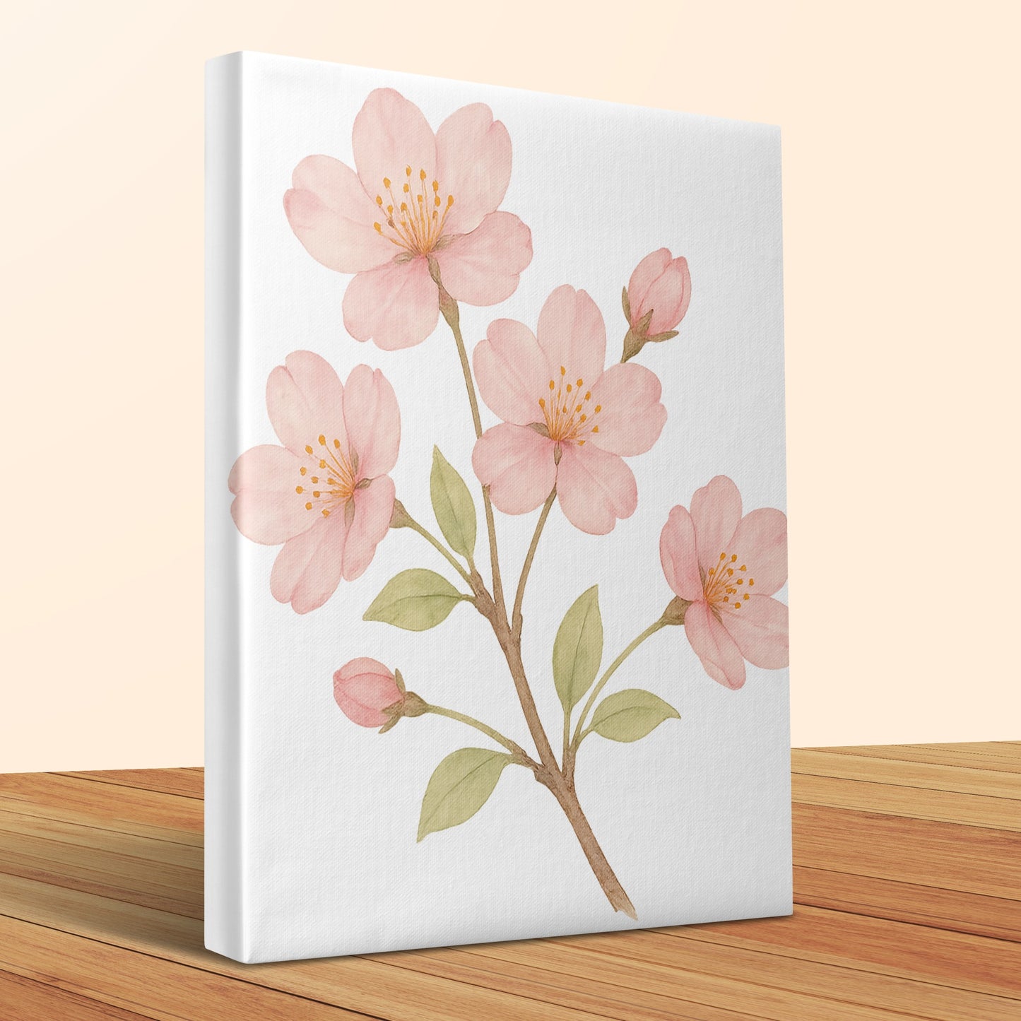 Beautiful Pink Cherry Blossom Wall Art Decor product
