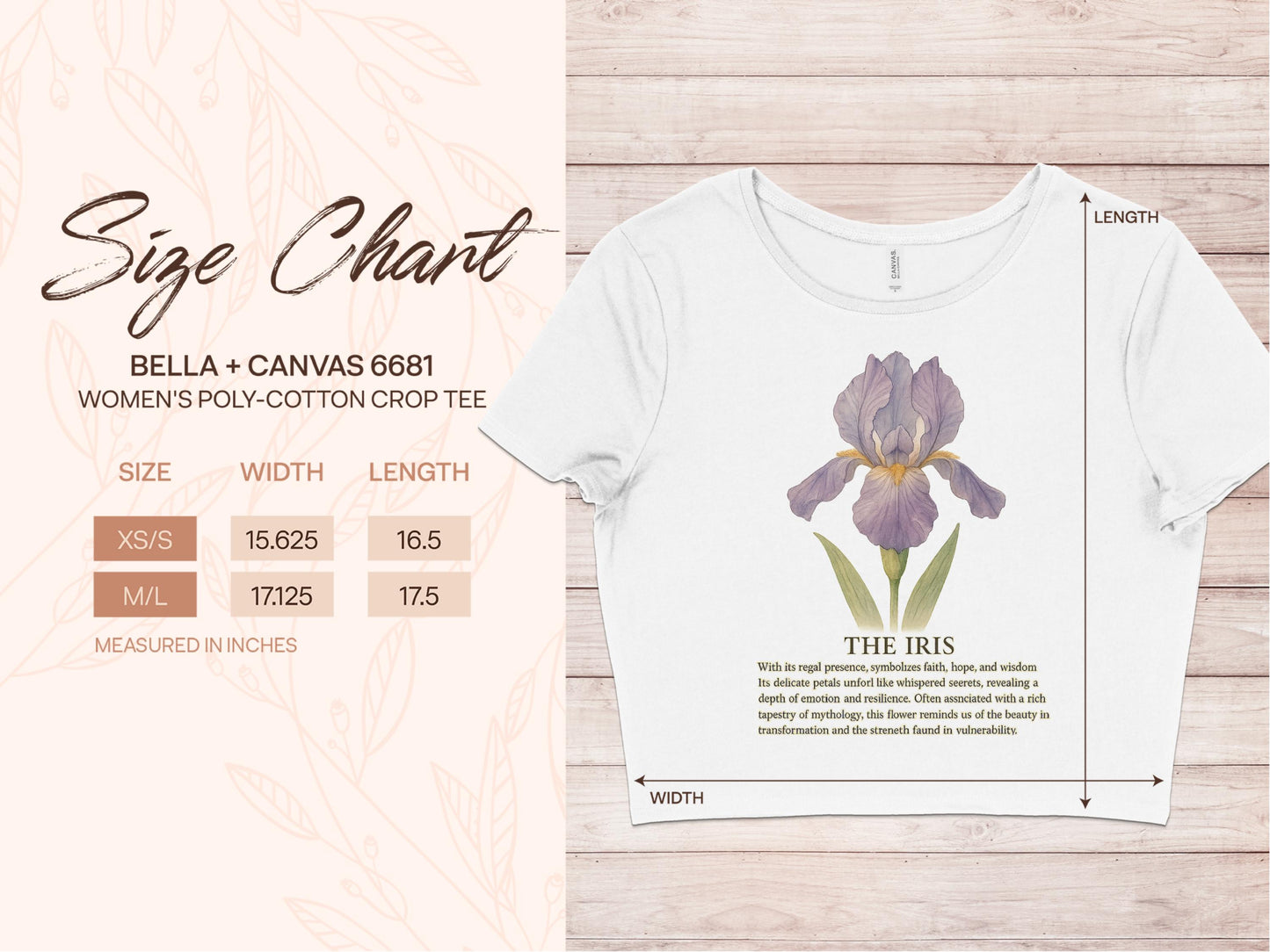 The Iris Graphic Crop Tee Fashionable Product