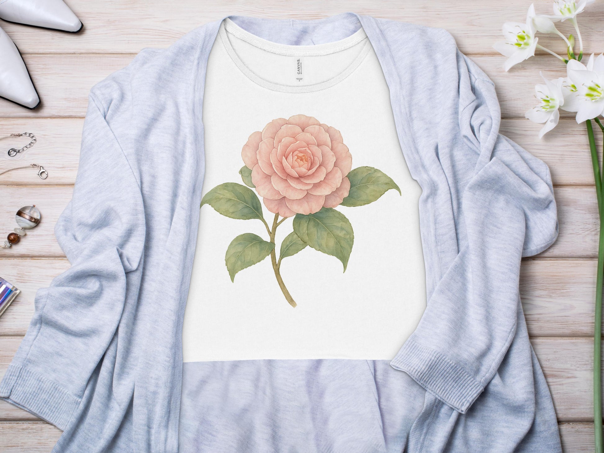 Beautiful Floral Design Cozy Stylish Shirt product