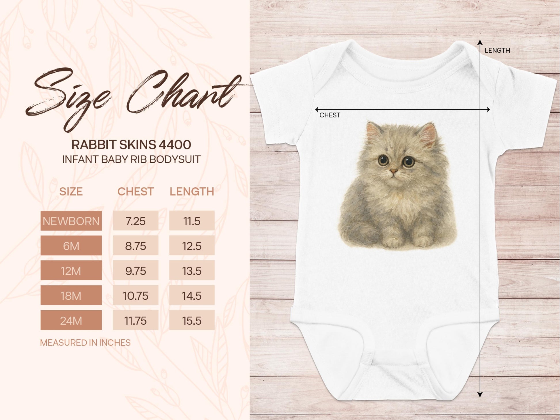 Cute Kitten Design Infant Baby Bodysuit Product Type