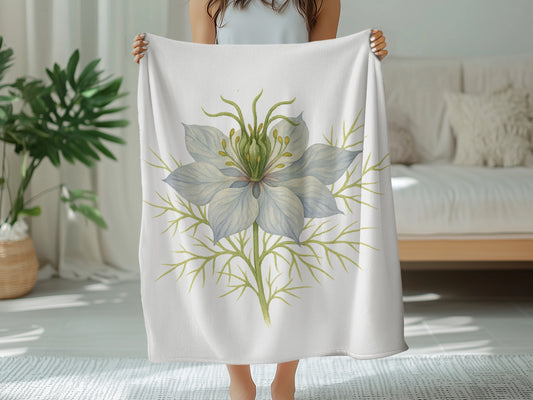 Elegant Floral Design Comfort Blanket product
