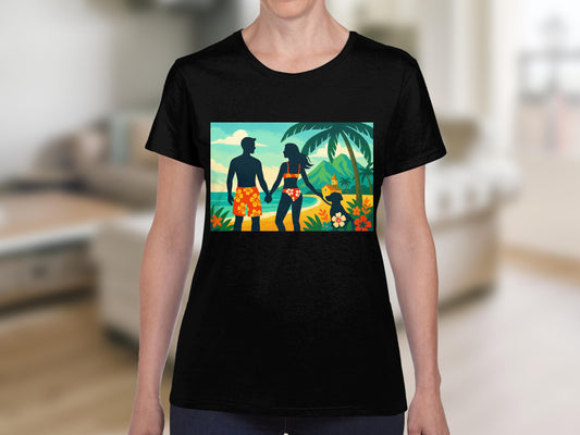 Colorful Tropical Family Vacation Design product type