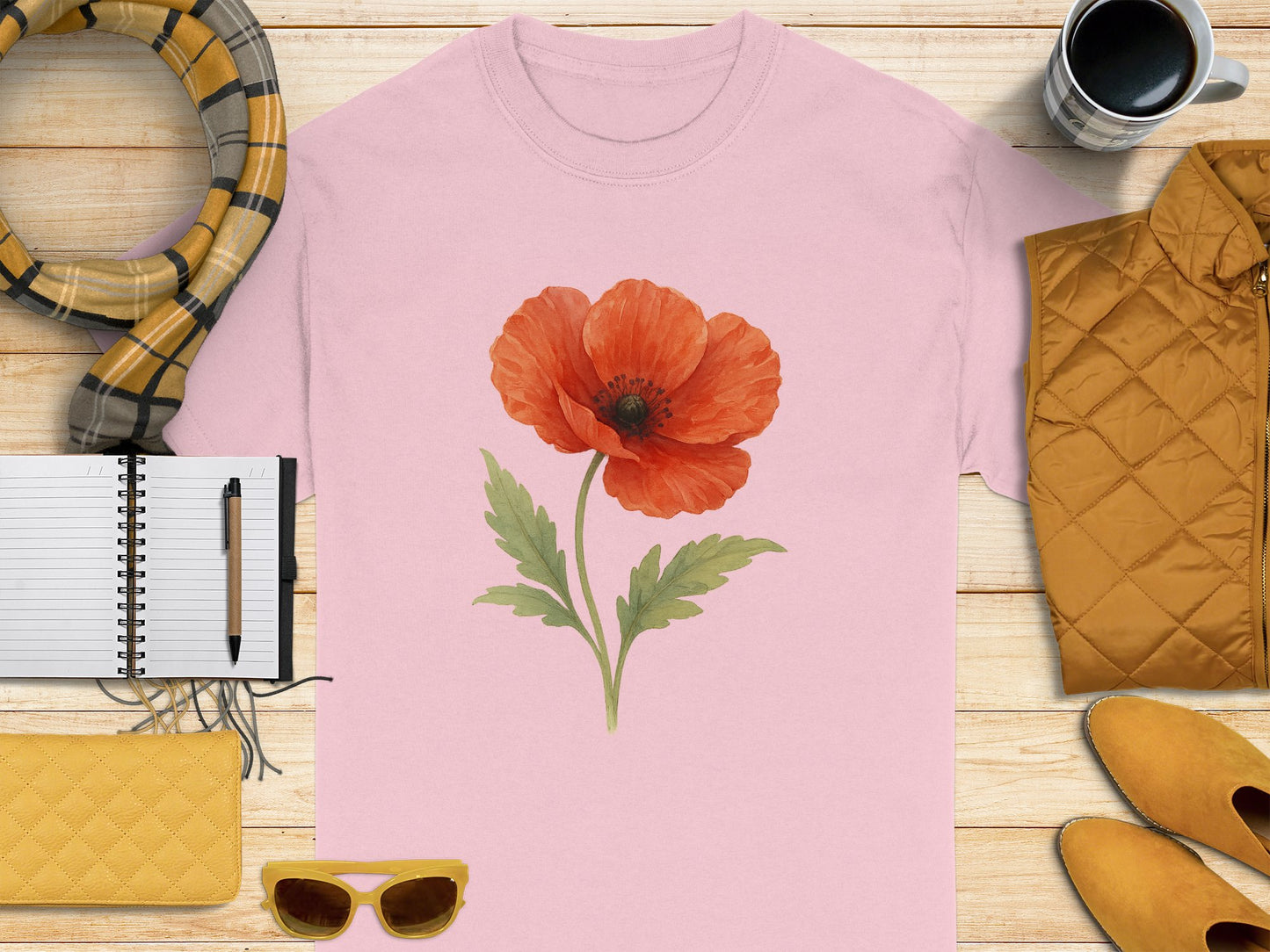 Vintage Botanical Floral Graphic T-Shirt Casual Wear product