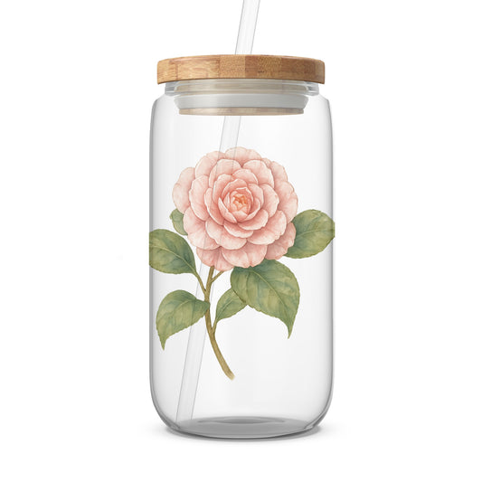 Elegant Floral Design Drinkware with Lid product type