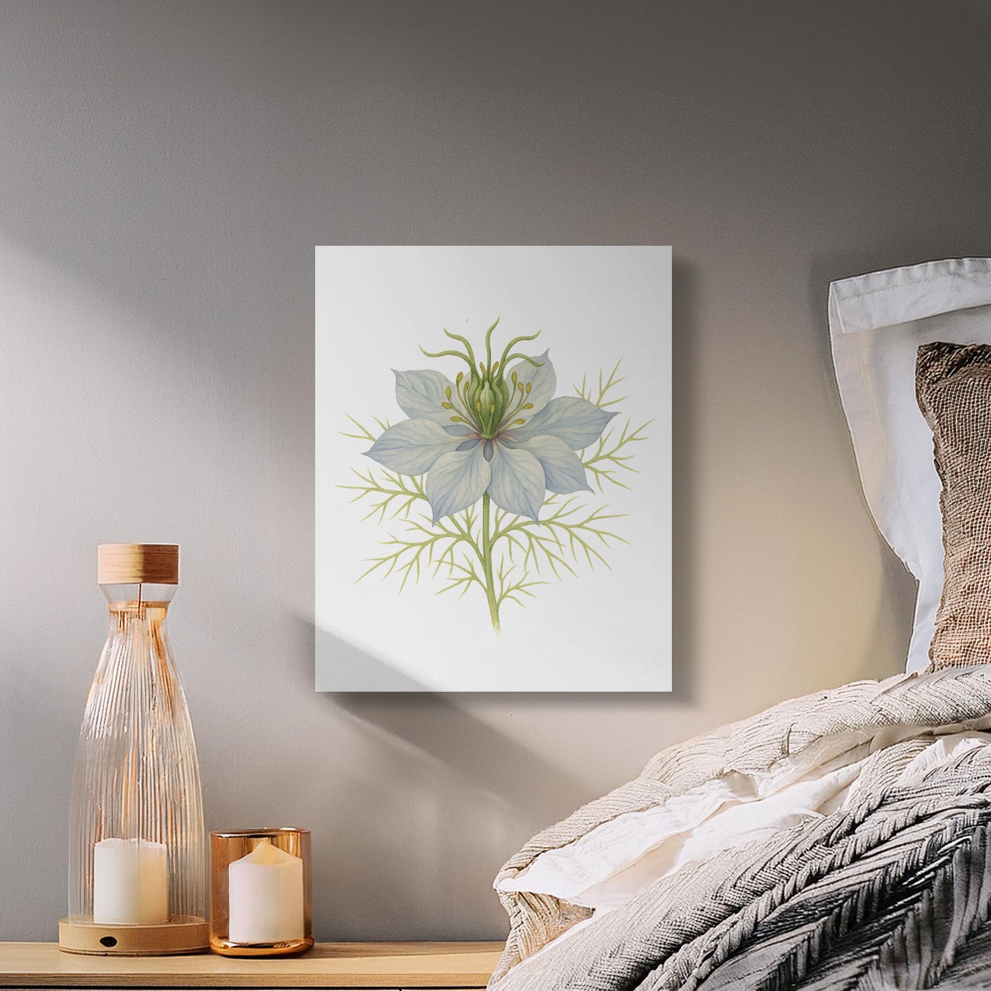 Botanical Flower Wall Art Canvas Print product