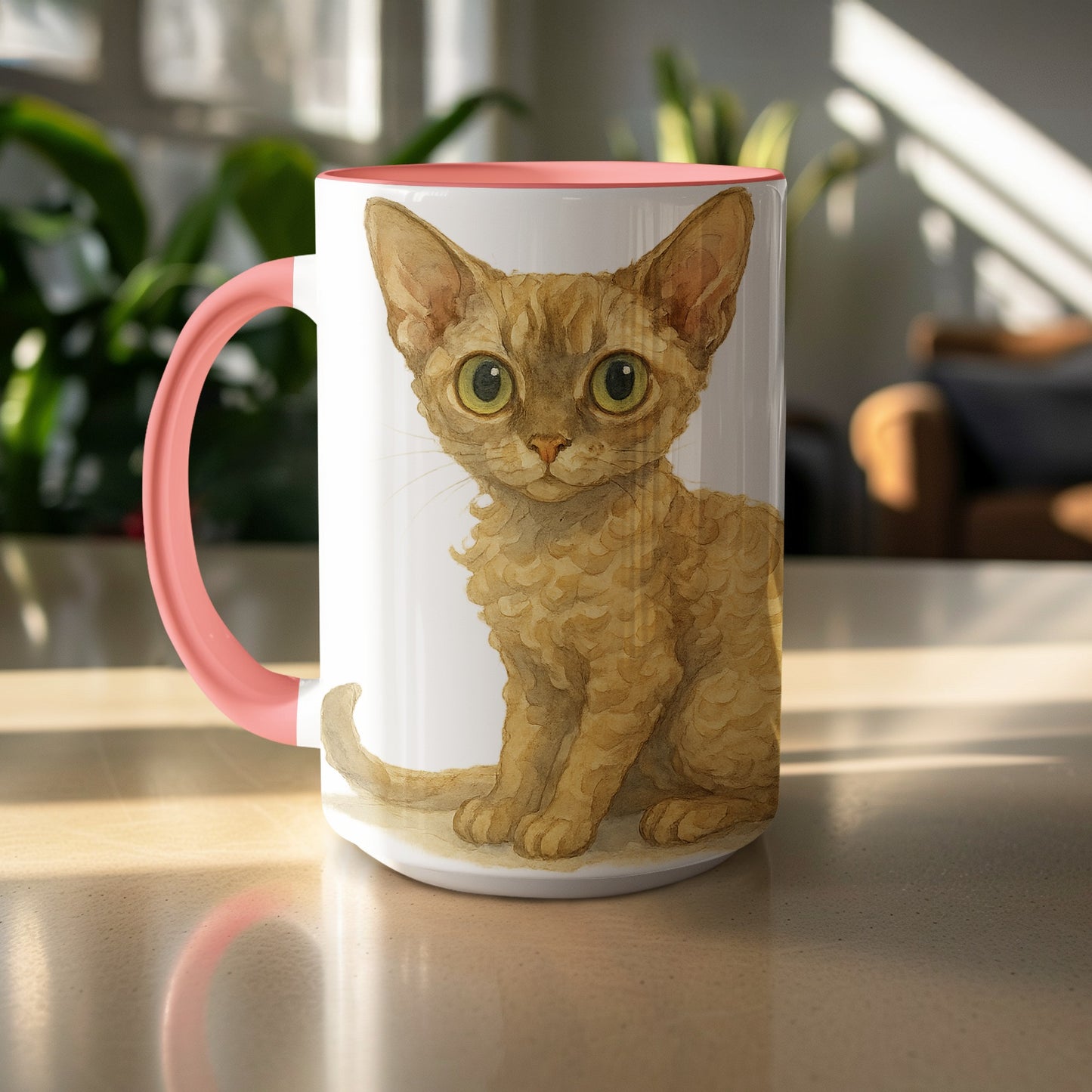 Adorable Kitten Design Large Coffee Mug product