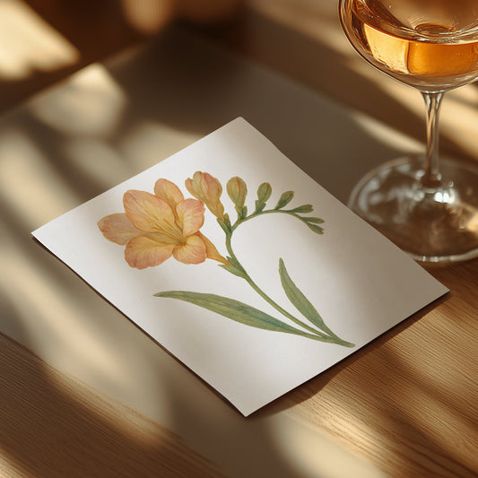 Beautiful Handcrafted Floral Artwork Paper product