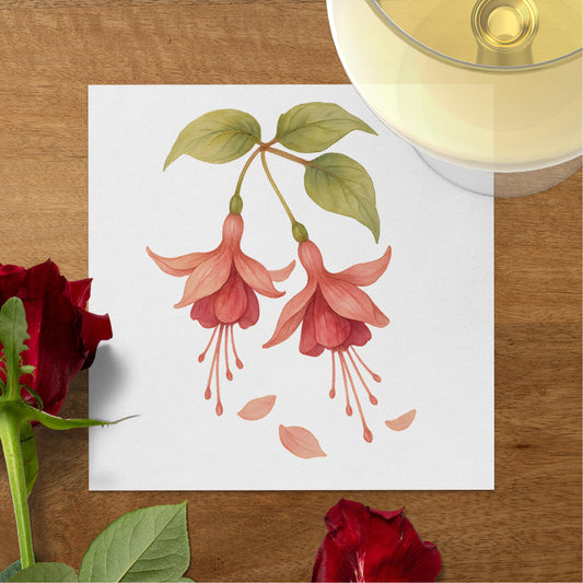 Beautiful Pink Flower Art Print for Home Decor product