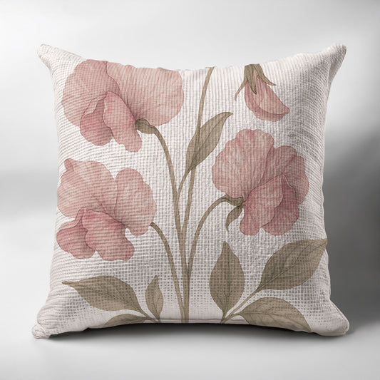 Floral Print Decorative Throw Pillow product