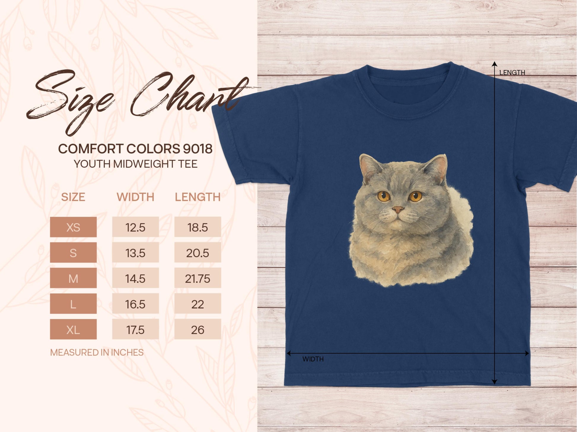 Cute Cat Graphic Youth Midweight Tee shirt product