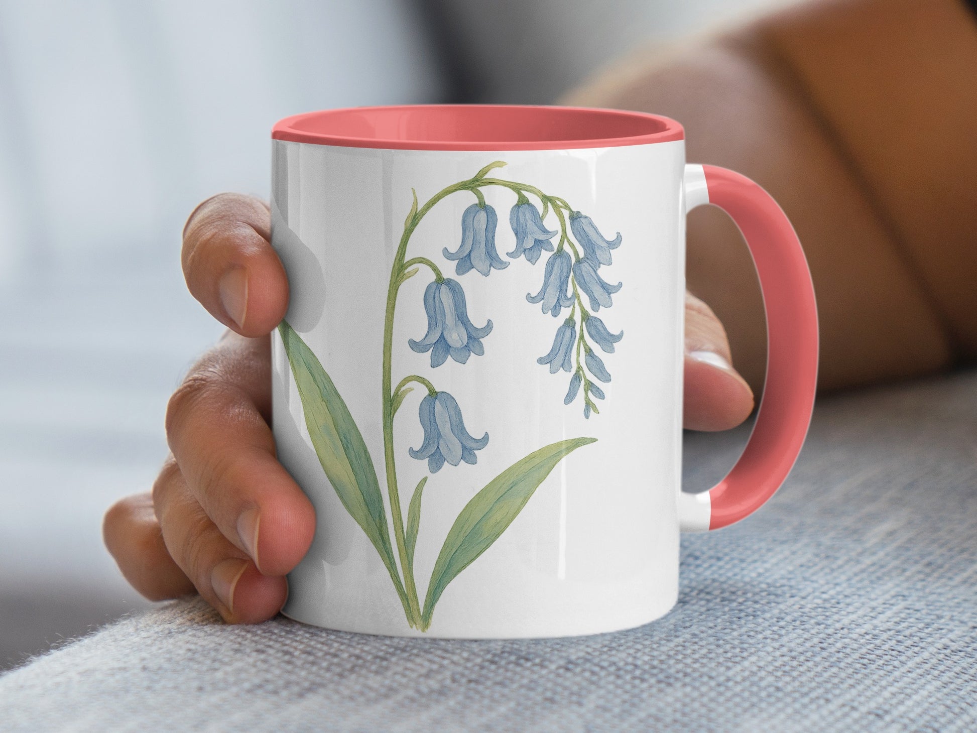 Bluebell Floral Design Coffee Mug product type