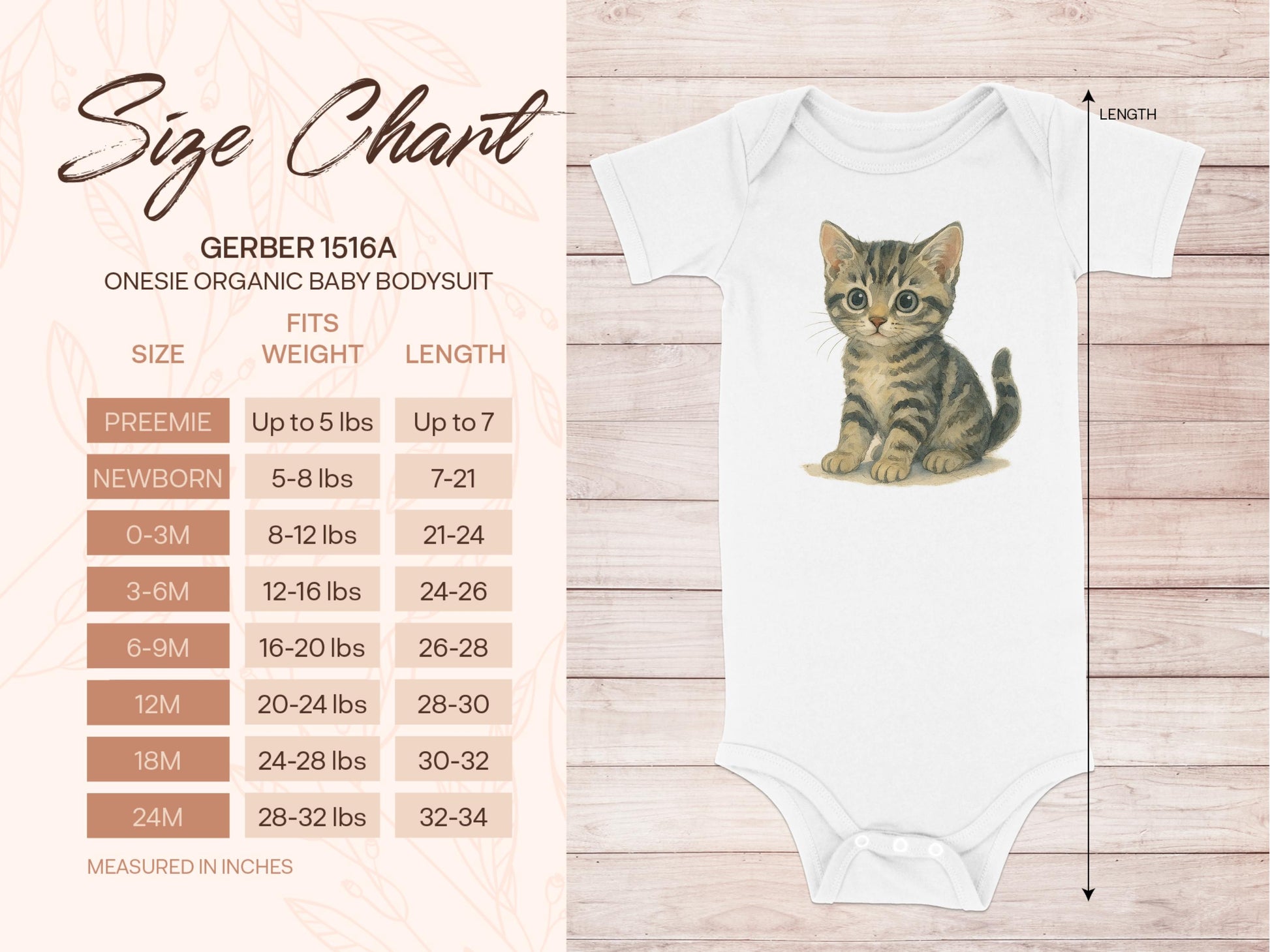 Cute Kitten Print Baby Onesie Adorable Baby Bodysuit product