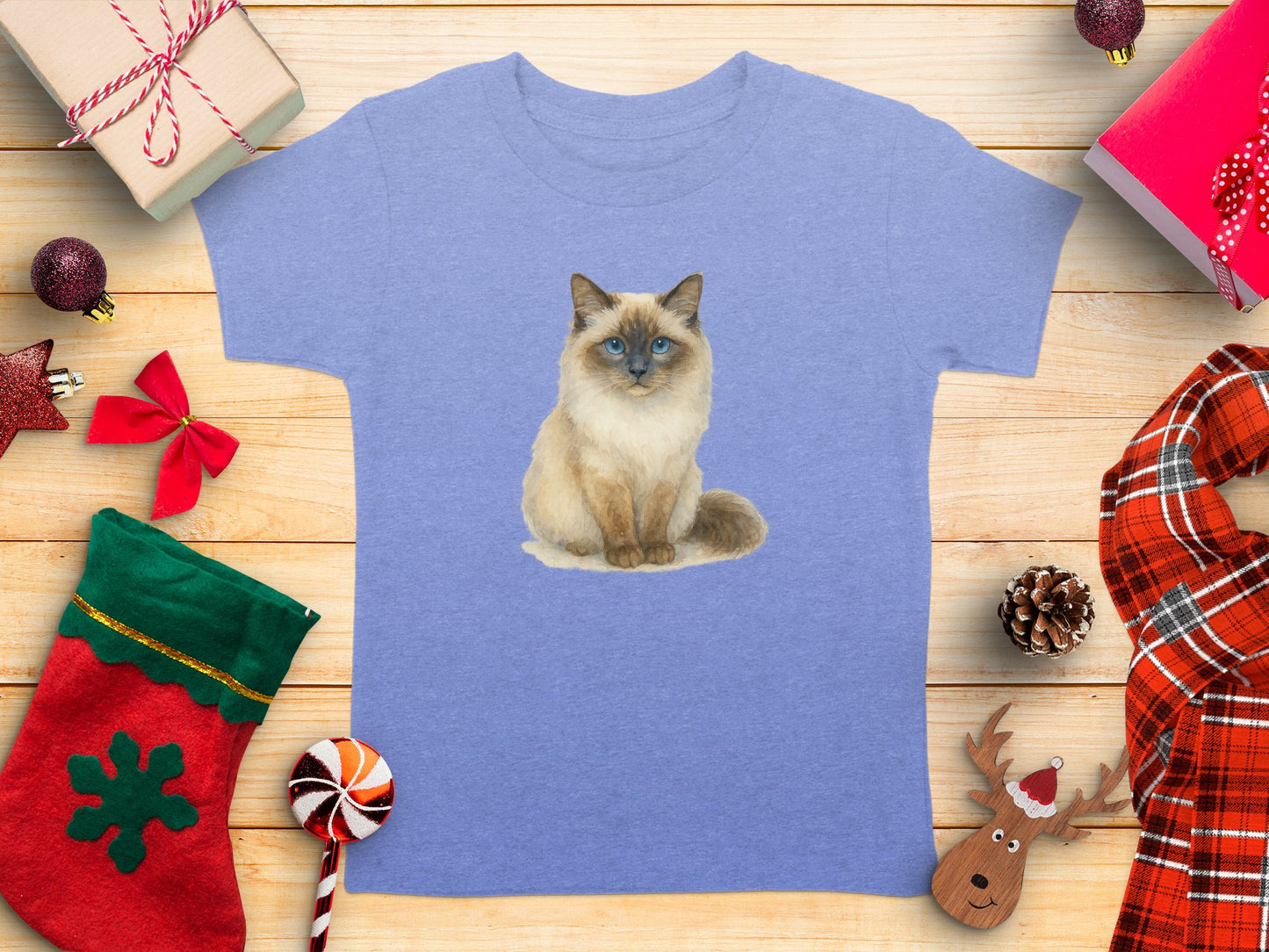 Stunning Cat Print Design Casual T-shirt product