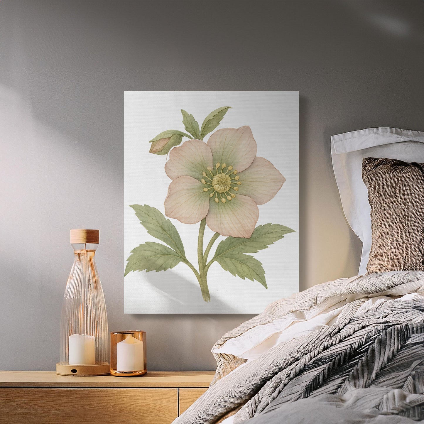 Elegant Floral Art Print Perfect for Any Room product type