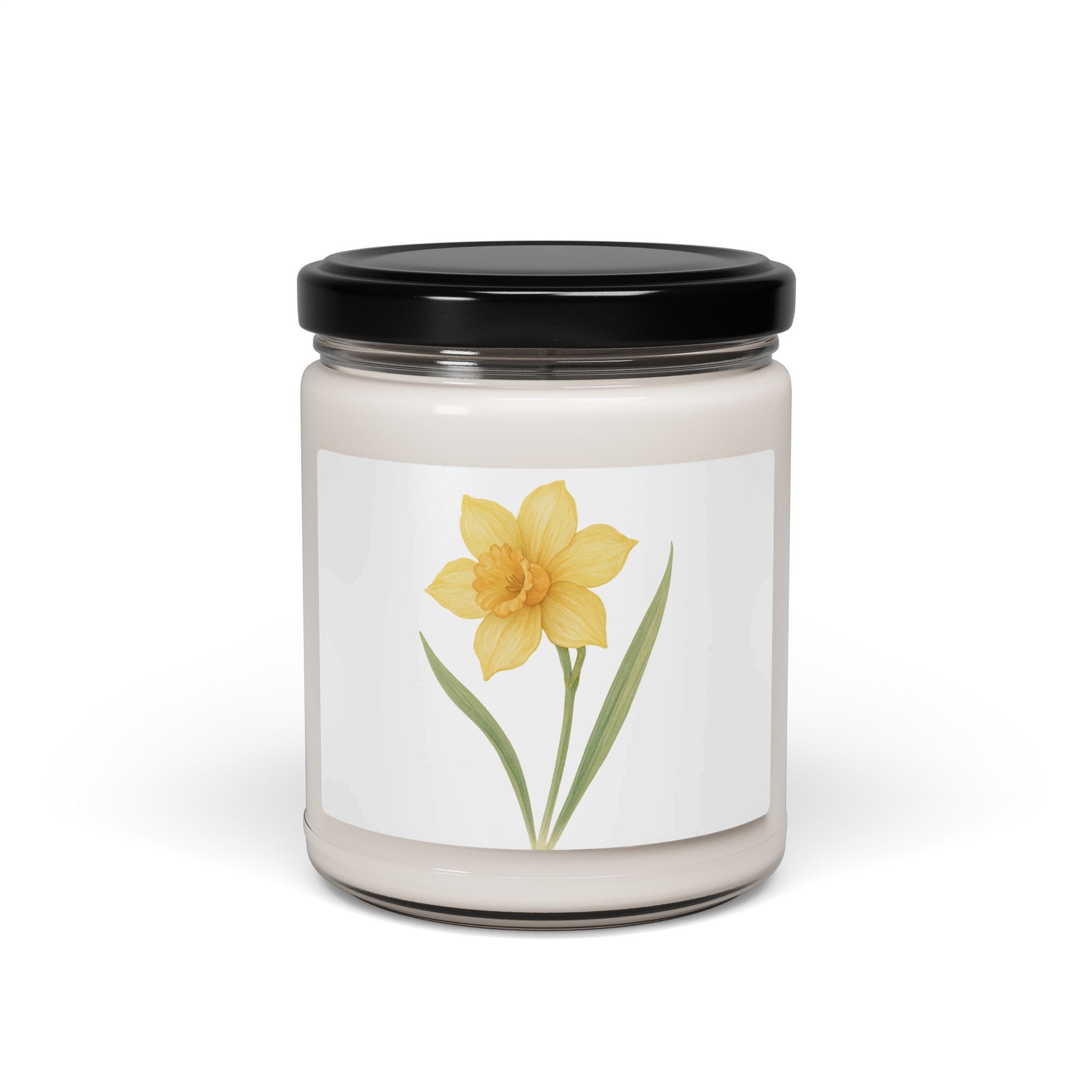 Yellow Flower Design Aromatherapy Candle product type