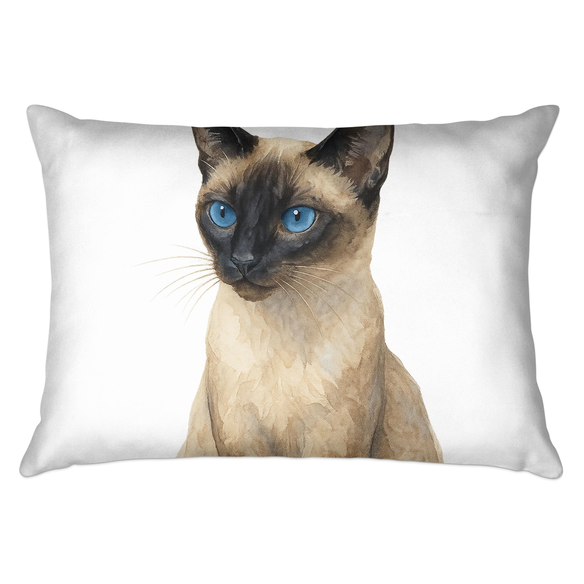 Decorative Siamese Cat Themed Throw Pillow product