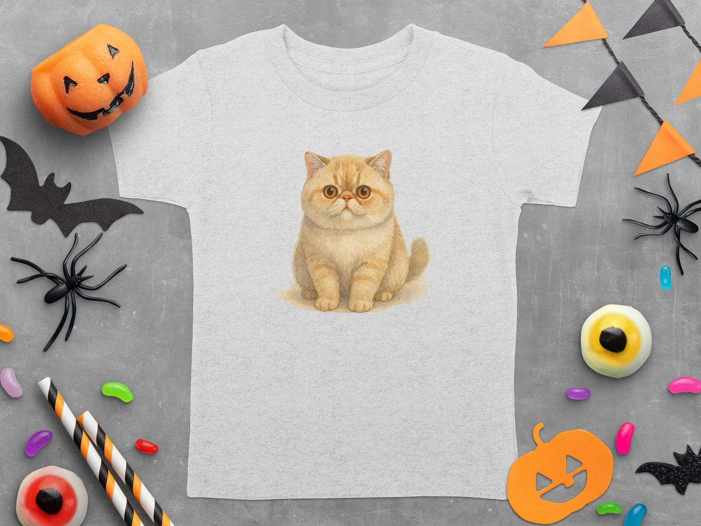 Adorable Halloween Cat T-shirt for Festive Vibes product
