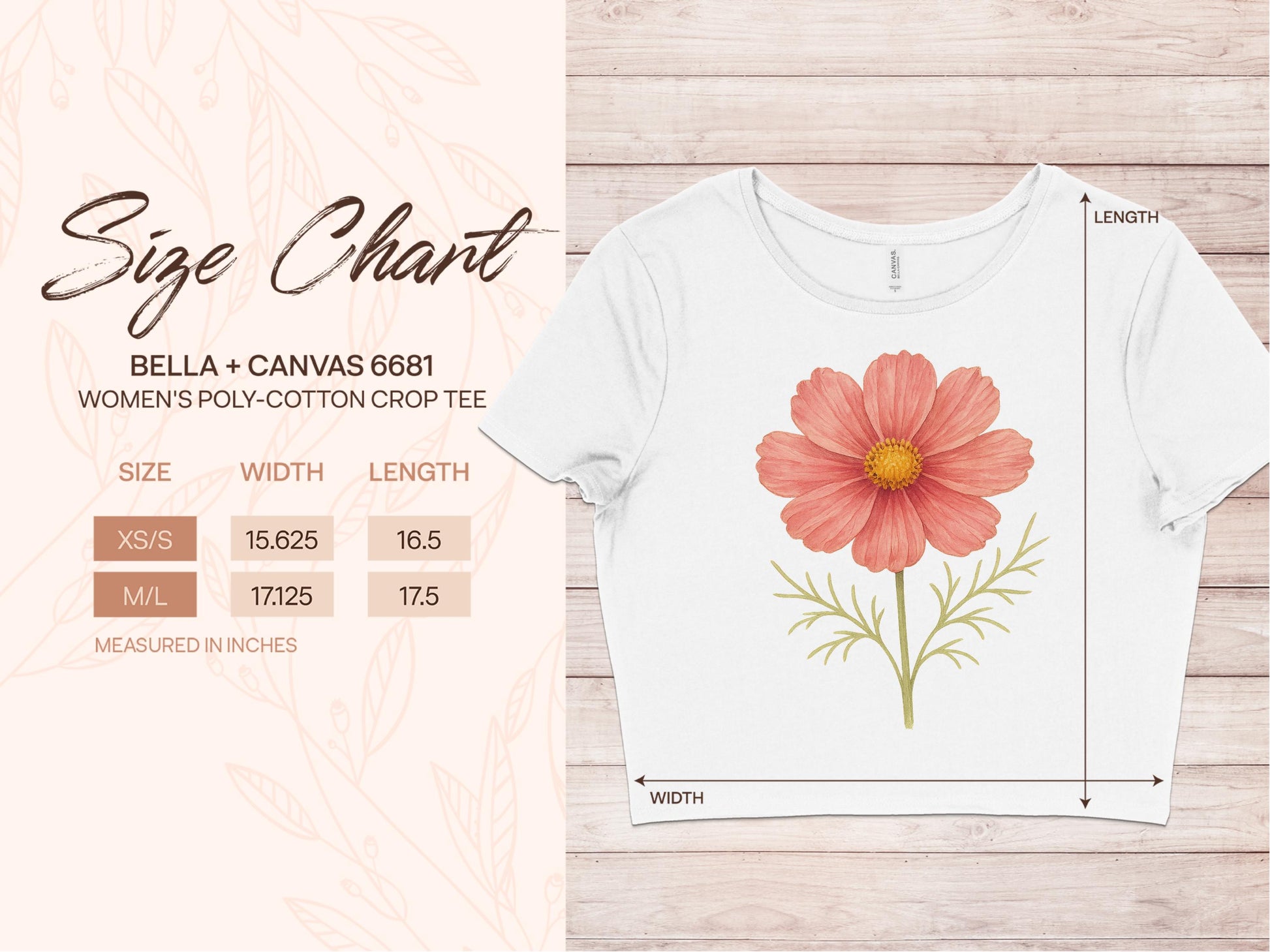 Floral Graphic Crop Top Stylish Women's Clothing Product