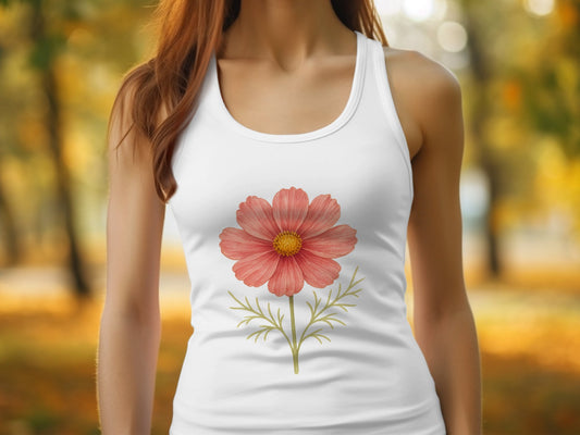 Floral Graphic Women's Tank Top Casual Wear Product