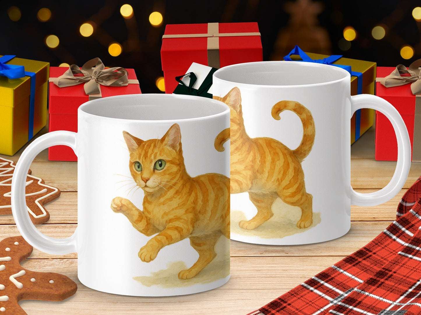 Charming Cat Design Ceramic Gift Mug product