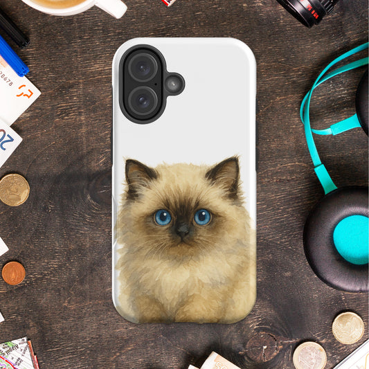 Himalayan Cat Design Phone Case product type