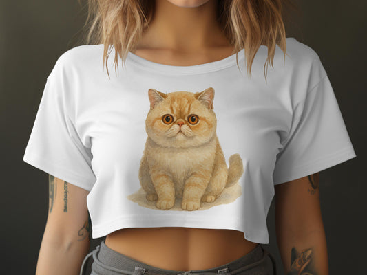 Cute Cat Design White Graphic Tee product