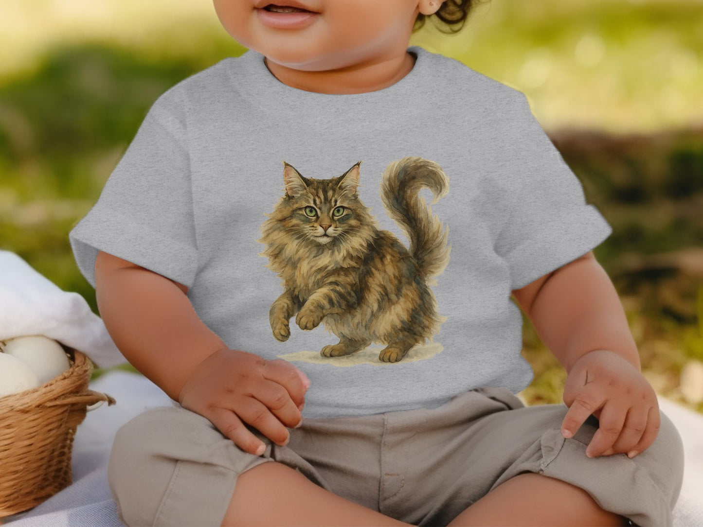 Cute Kitten Print for Infant Casual T-Shirt product