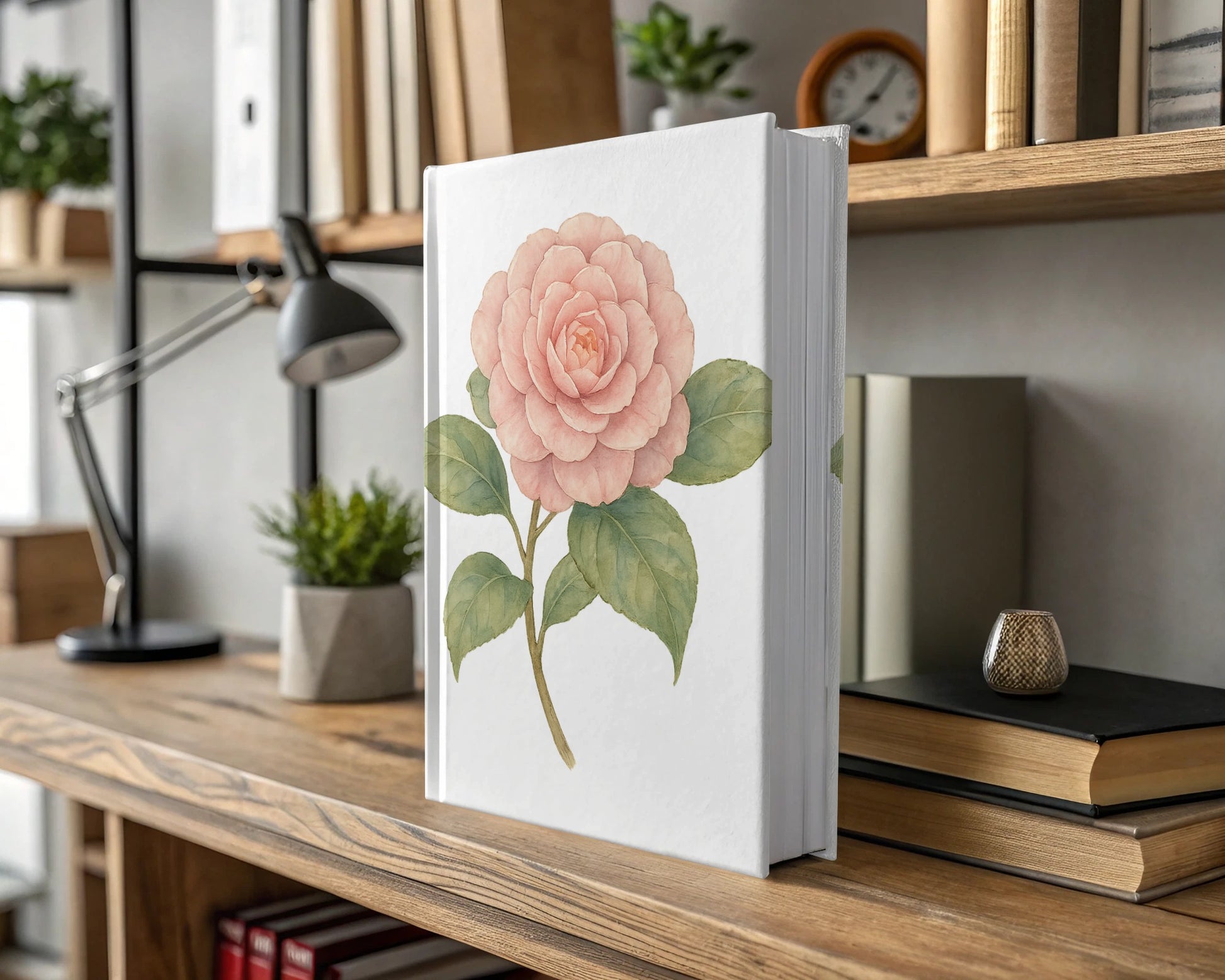 Beautiful Camellia Flower Design Journal product