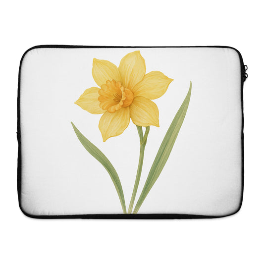 Beautiful Yellow Flower Decor Design Laptop Sleeve product