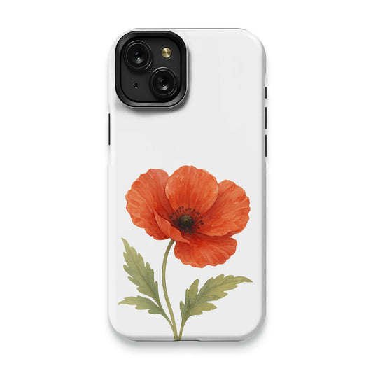 Beautiful Red Flower Artistic Design Phone Case product